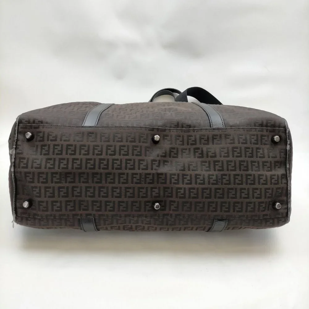 Fendi Shoulder Bag Brown Canvas TRAVEL BAG  DIAPER BAG - Picture 6 of 16